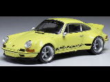 PORSCHE 911 RWB YELLOW 1-43 SCALE MOC310