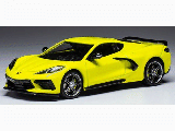 CHEVROLET CORVETTE C8 STINGRAY YELLOW 2020 1-43 SCALE MOC315