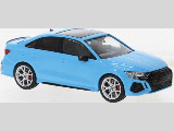 AUDI RS3 SALOON LIGHT BLUE 2022 1-43 SCALE MOC331