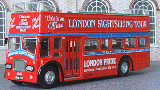 LONDON PRIDE QUEEN MARY OPEN TOP BUS-OM41903