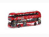 LONDON UNITED NEW ROUTEMASTER COCA COLA (10 HAMMERSMITH)-OM46629