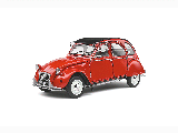 CITROEN 2CV6 RED 1982 1-18 SCALE S1805016