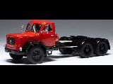 MAGIRUS JUPITER 6X6 CAB UNIT RED 1-43 SCALE TR120