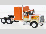 GMC GENERAL ORANGE/BEIGE 1980 1-43 SCALE TR129