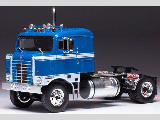 KENWORTH BULLNOSE BLUE 1950 1-43 SCALE TR154